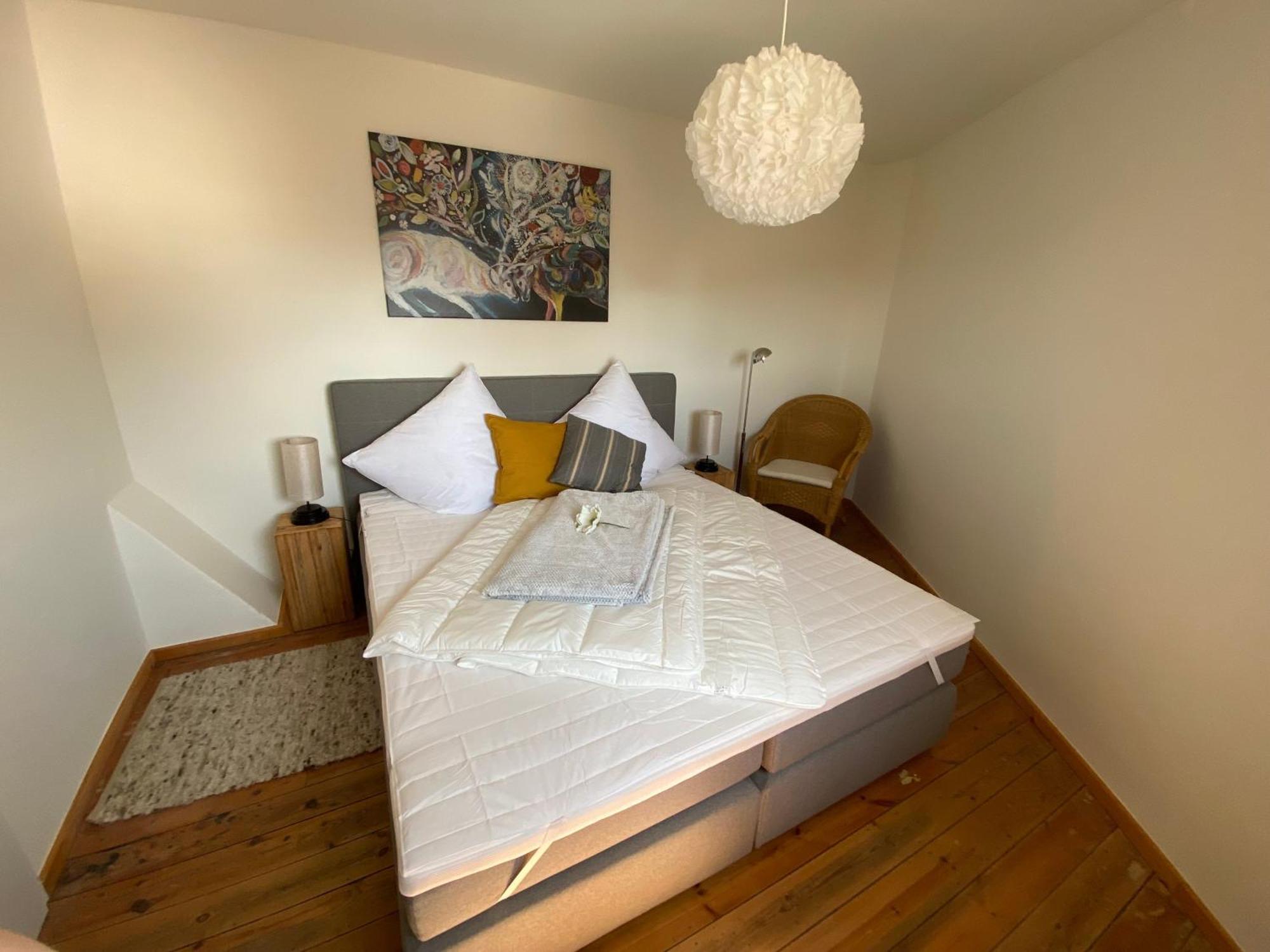 Ferienwohnung "Boddenland" Barth Exteriör bild